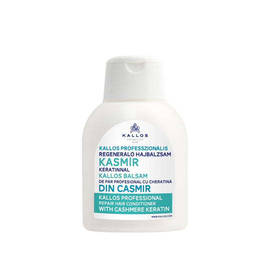 Crème capillaire à la kératine Kallos Cosmetics 500 ml - Soin professionnel nourrissant et hydratant pour cheveux