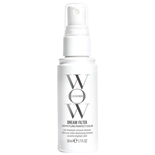 Color Wow Mini Dream Filter: Pre-Shampoo Mineral Remover - Detox & Revitalize Hair, Anti-Brass, Hard Water Solution, Vegan & Cruelty-Free