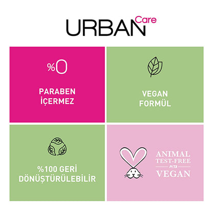 Tónico capilar anticaspa Urban Care con vinagre de manzana y ácido salicílico - Tratamiento vegano y natural para el cuero cabelludo