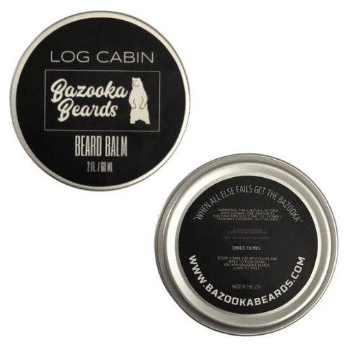 Bazooka Beards Log Cabin Beard Balm 60ml Beard Balm Pasteur Pharmacy