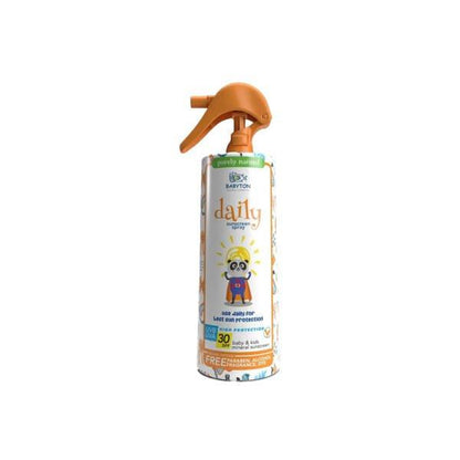Spray solaire minéral quotidien Babyton SPF 30 pour enfants 200 ml