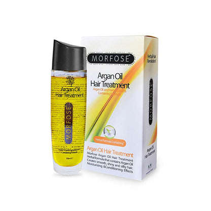Huile capillaire de luxe à l'argan Morfose 100 ml - Soin nourrissant pour cheveux secs et abîmés