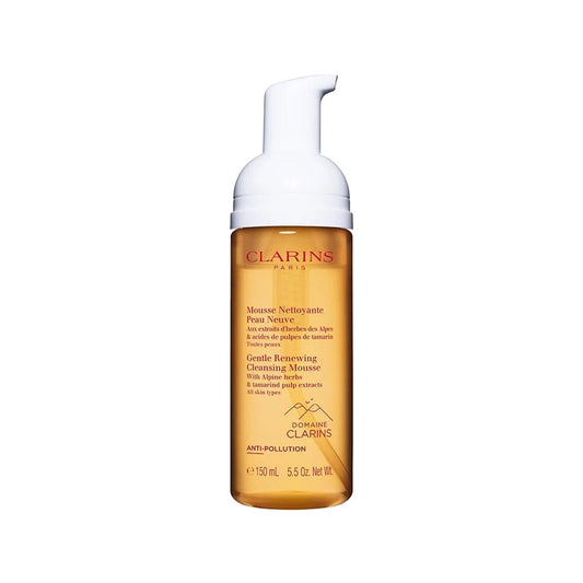 Clarins Gentle Renewing Facial Cleansing Foam: Experience Radiant, Renewed Skin with Gentle Face Wash (150ml)