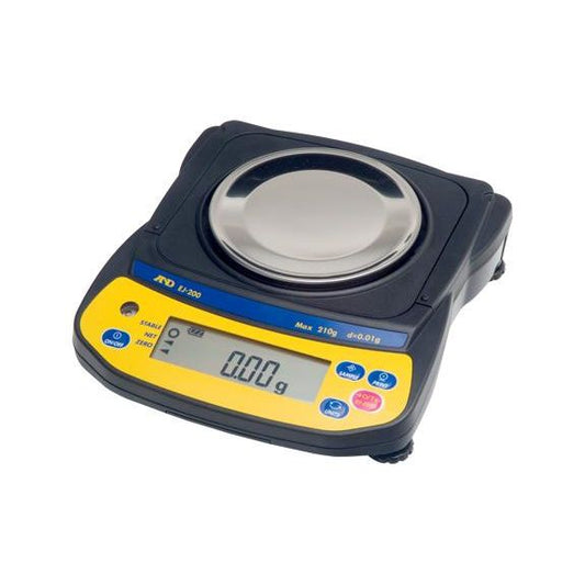 A&D Newton EJ-410 Portable Precision Balance, 410 g x 0.01 g, External Calibration Science & Laboratory Pasteur Pharmacy
