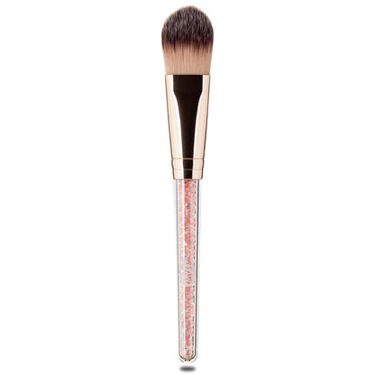 Eklips Pro Shine: Brocha cónica para base de maquillaje para un acabado impecable - Aplicación precisa, difuminado y cobertura total