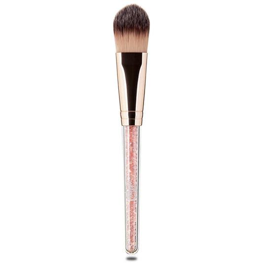 Eklips Pro Shine: Tapered Foundation Brush for Flawless Makeup - Precise Application, Blending, and Full Coverage