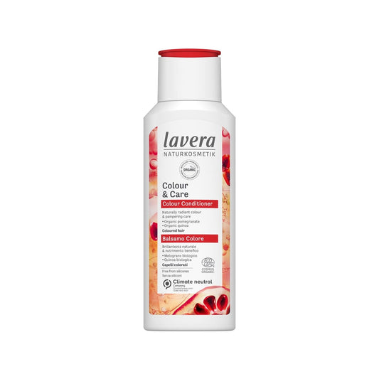 Acondicionador para el cabello Lavera Color & Care: Protección orgánica para cabello teñido - Mantén la vitalidad y la hidratación