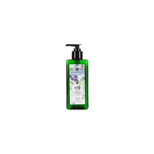 Via Mercato Nro.9 Liquid Soap (Grape, Black Currant & Musk) 12oz Liquid Soap Pasteur Pharmacy