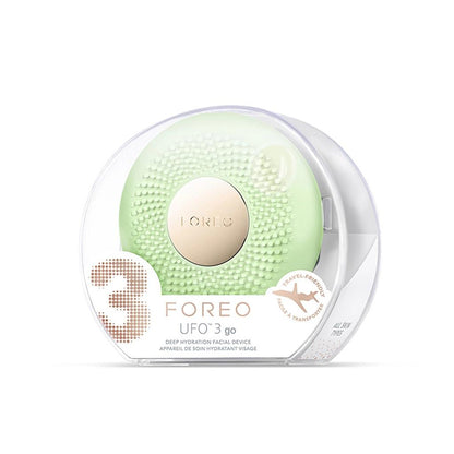 Dispositivo de mascarilla inteligente Foreo UFO 3 Go Pistachio para viajes