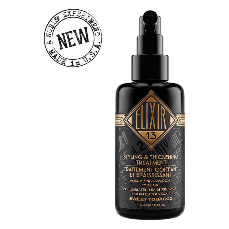 18.21 Man Made Elixir 13 Sweet Tobacco Styling & Thickening Treatment 3.4 oz Hair Styling Treatment Pasteur Pharmacy