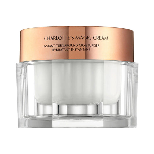 Charlotte Tilbury Magic Cream Hydratant Anti-Âge à l'Acide Hyaluronique et aux Peptides - Soin Hydratant, Anti-Rides, Non testé sur les animaux