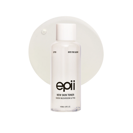 Epii New Skin Toner Snow Mushroom & 5% PHA Brightening 145ml