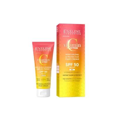 Gel facial hidratante y protector Eveline Vitamin 3X Action 30 ml