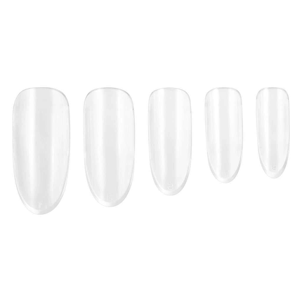 Eklips Clear False Nails Set for Custom Manicures 100 Pieces