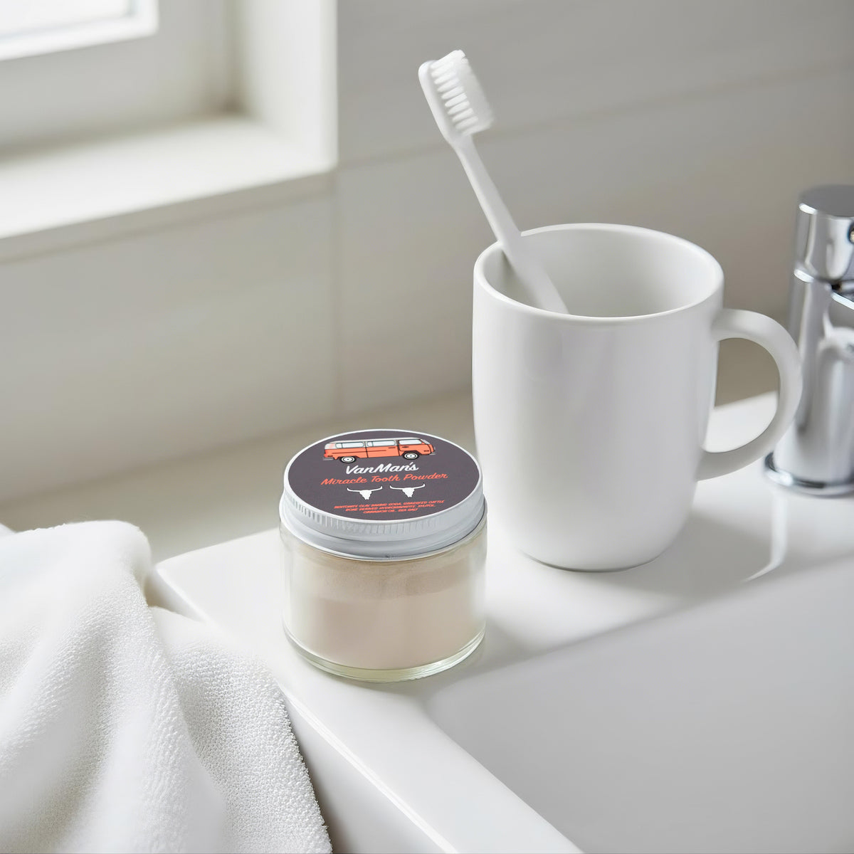 VanMan's Miracle Tooth Powder - Cinna-Bone 2 oz