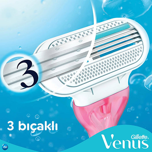 Gillette Venus Sensitive: Rastrillo para mujer para un afeitado suave y sin irritación - Diseñado como el mejor rastrillo para piel sensible