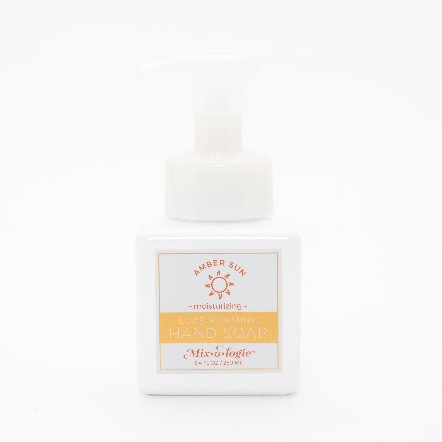 Amber Sun | Luxe Foaming Hand Soap (250 mL) Foaming Hand Soap MIXOLOGIE