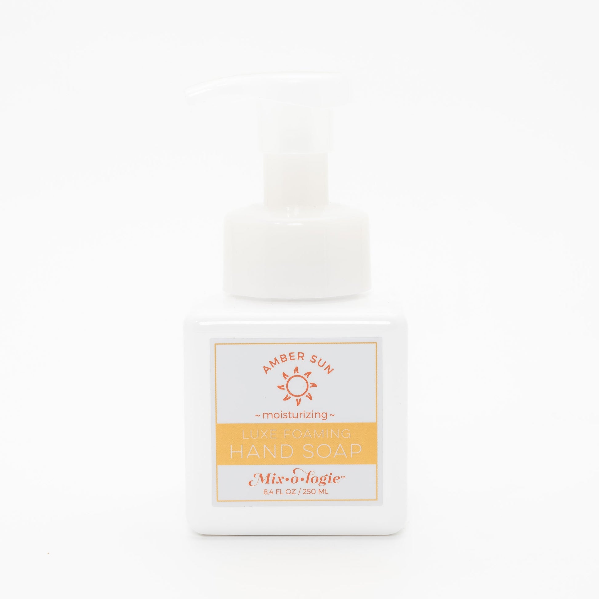 Amber Sun | Luxe Foaming Hand Soap (250 mL) Foaming Hand Soap MIXOLOGIE