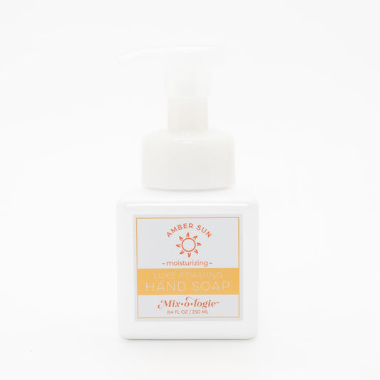 Amber Sun | Luxe Foaming Hand Soap (250 mL) Foaming Hand Soap MIXOLOGIE
