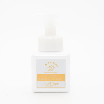Ginger Lemon | Luxe Foaming Hand Soap (250 mL) Foaming Hand Soap MIXOLOGIE
