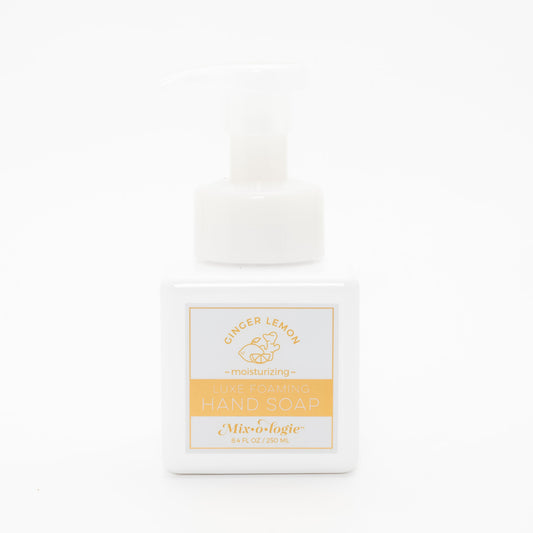 Ginger Lemon | Luxe Foaming Hand Soap (250 mL) Foaming Hand Soap MIXOLOGIE