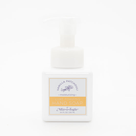 Vanilla Patchouli | Luxe Foaming Hand Soap (250 mL) Foaming Hand Soap MIXOLOGIE
