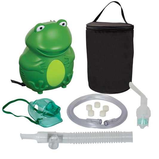 NEBULIZER PED FROG REUSABLE W/ CARRY BAG Mobility & Accessibility Pasteur Pharmacy