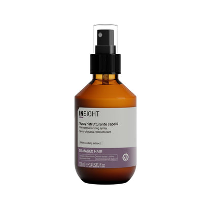 Spray restructurant pour cheveux abîmés Insight pour cheveux fragiles 100 ml