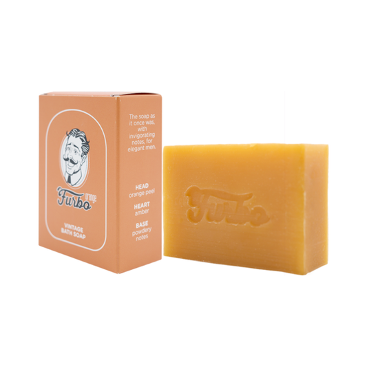 Furbo Orange Vintage Bath Soap 100g Bath Pasteur Pharmacy