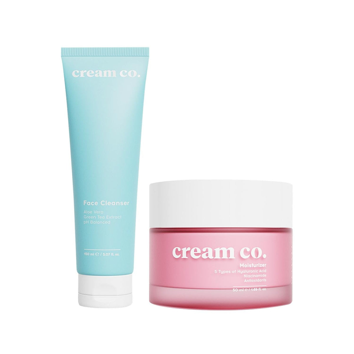 Cream Co. Dual-Action Skin Toner and Moisturizer for Even Skin Tone - Brightening Skincare, Simplifies Routine