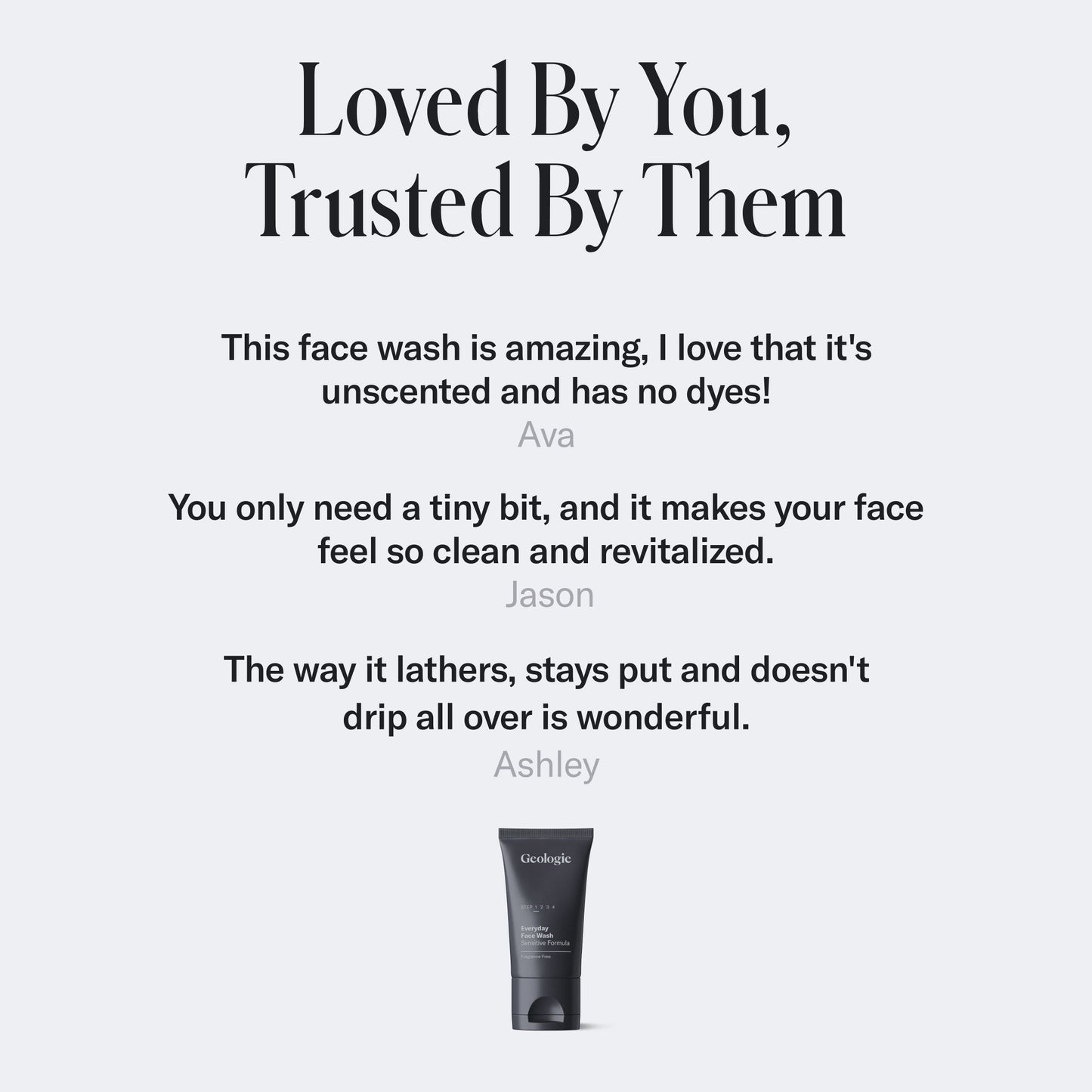Geologie Sensitive Face Wash Skin Care Geologie