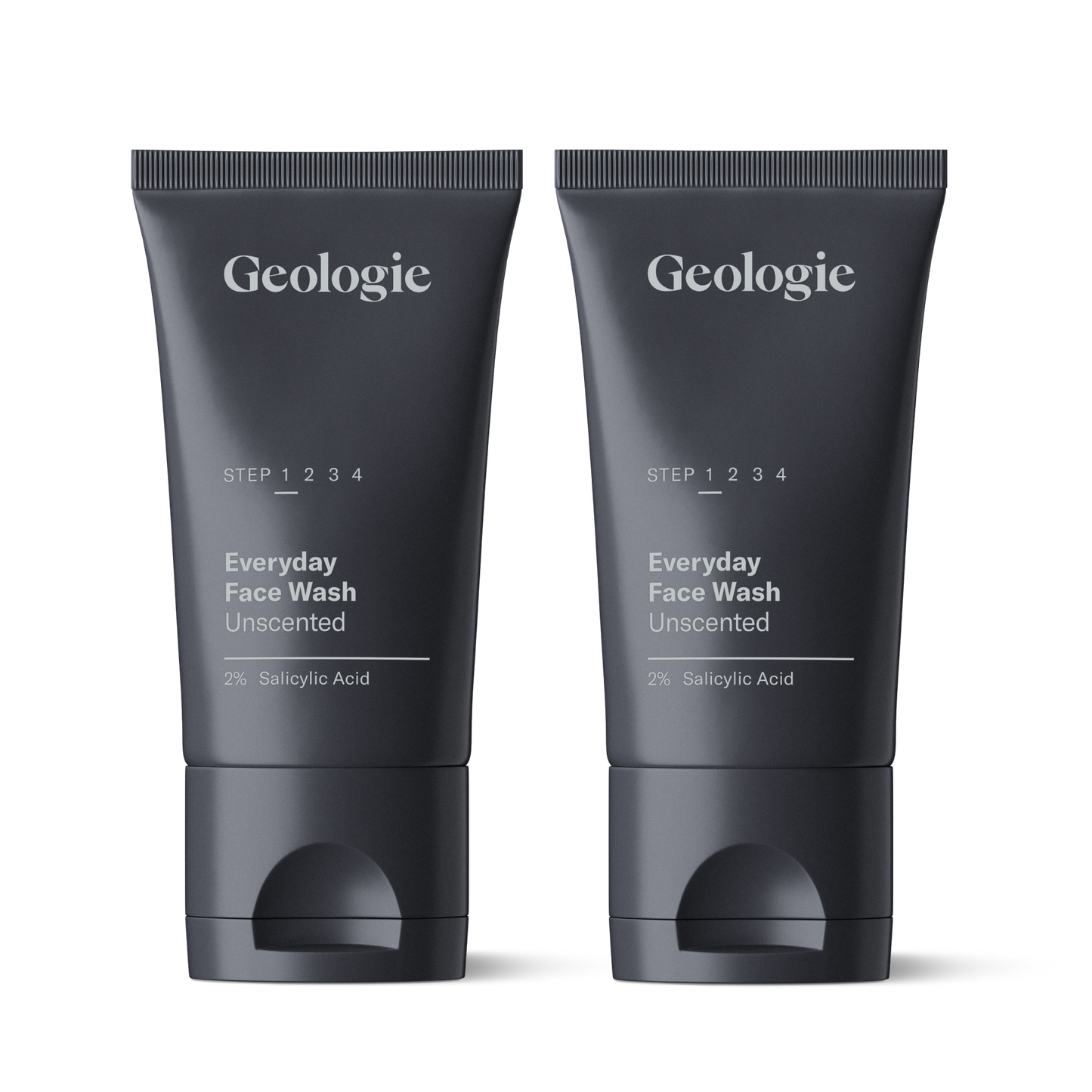 Geologie Salicylic Acid Face Wash Skin Care Geologie 60 ml Unscented 2-Pack