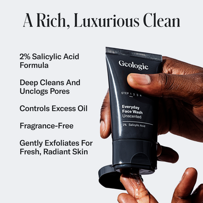 Geologie Salicylic Acid Face Wash Skin Care Geologie