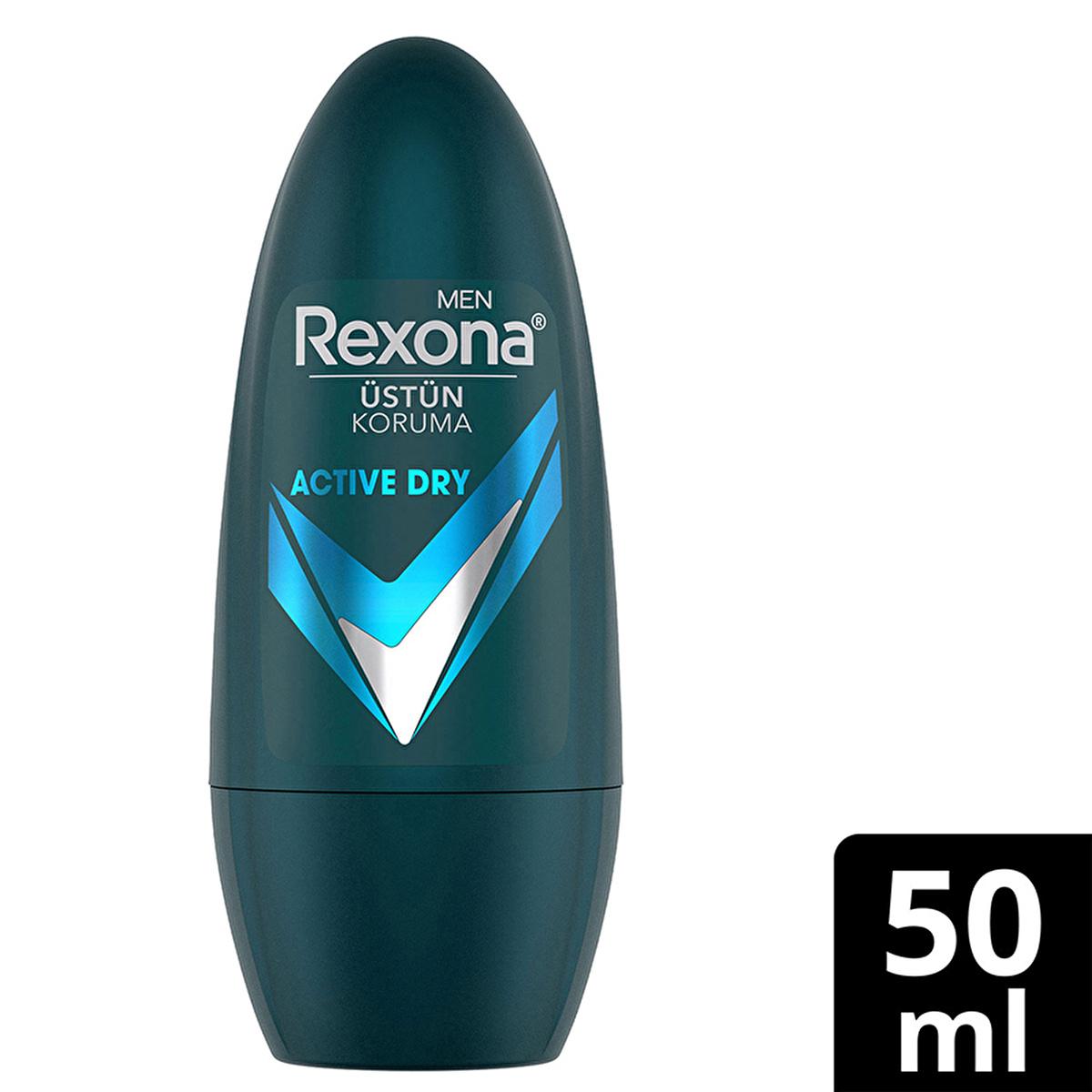 Rexona 72 Hour Protection Men's Deodorant Roll-On - Long-Lasting Antiperspirant for Active Men