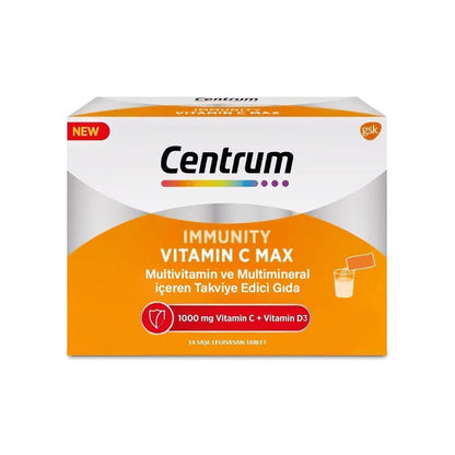Centrum Vitamina C Max - Apoyo Inmunológico | 14 Sobres