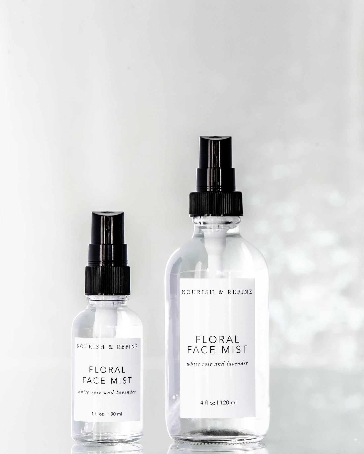 Nourish and Refine Floral Face Mist Organic Face Mists Nourish and Refine