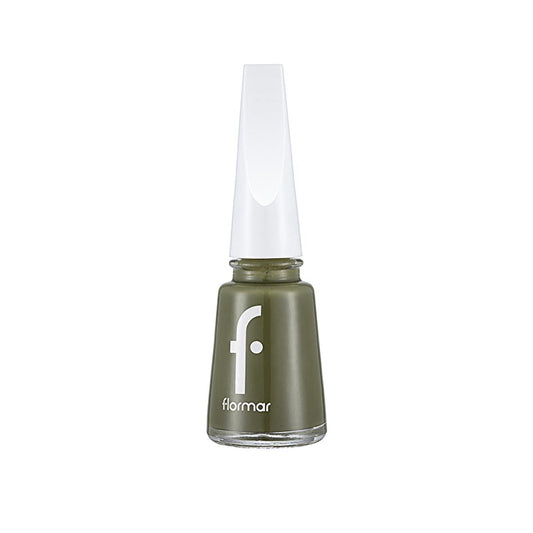 Vernis à ongles Flormar 454 Army Glam - Vernis longue tenue à la formule nourrissante