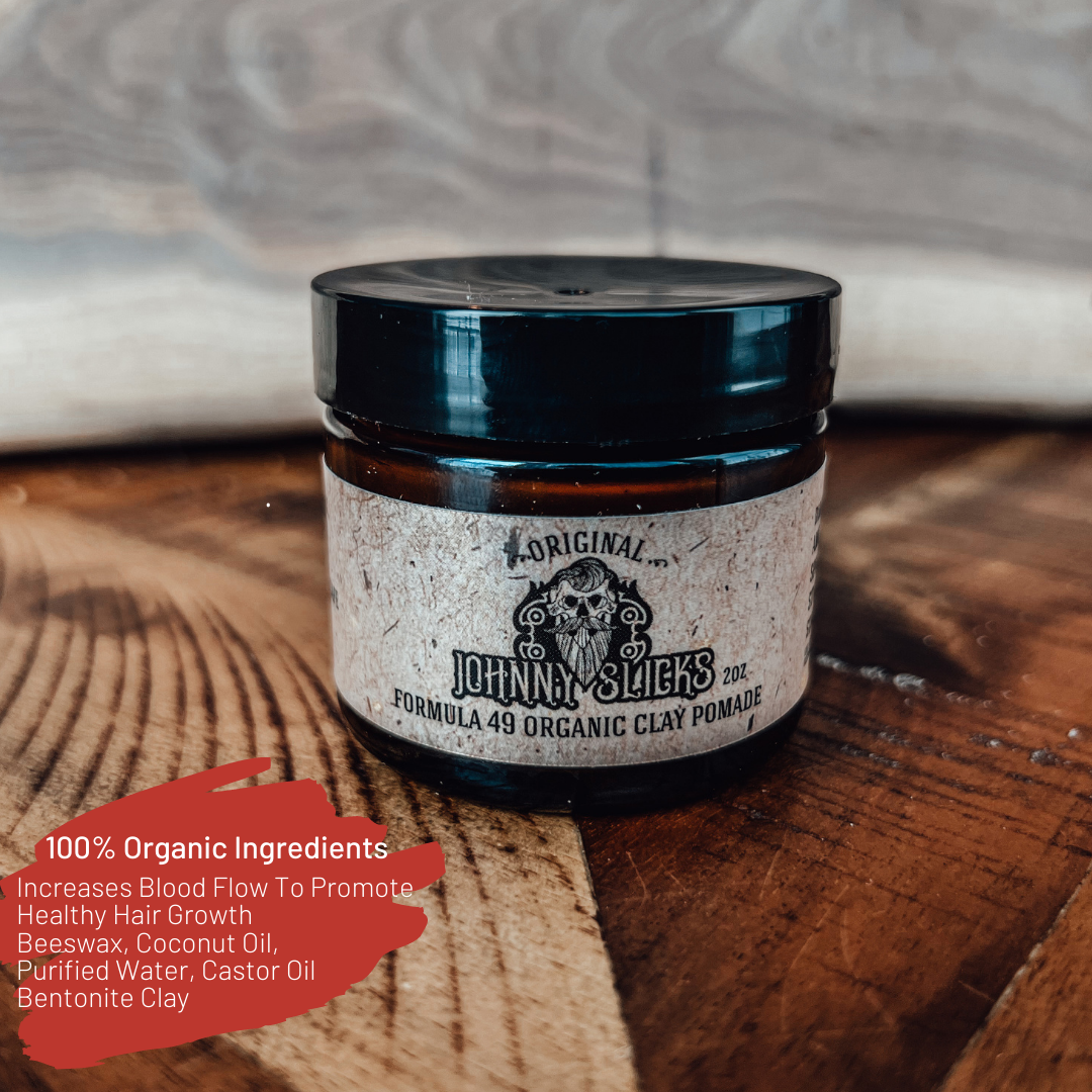 Johnny Slicks Formula 49 Organic Hair Clay Johnny Slicks