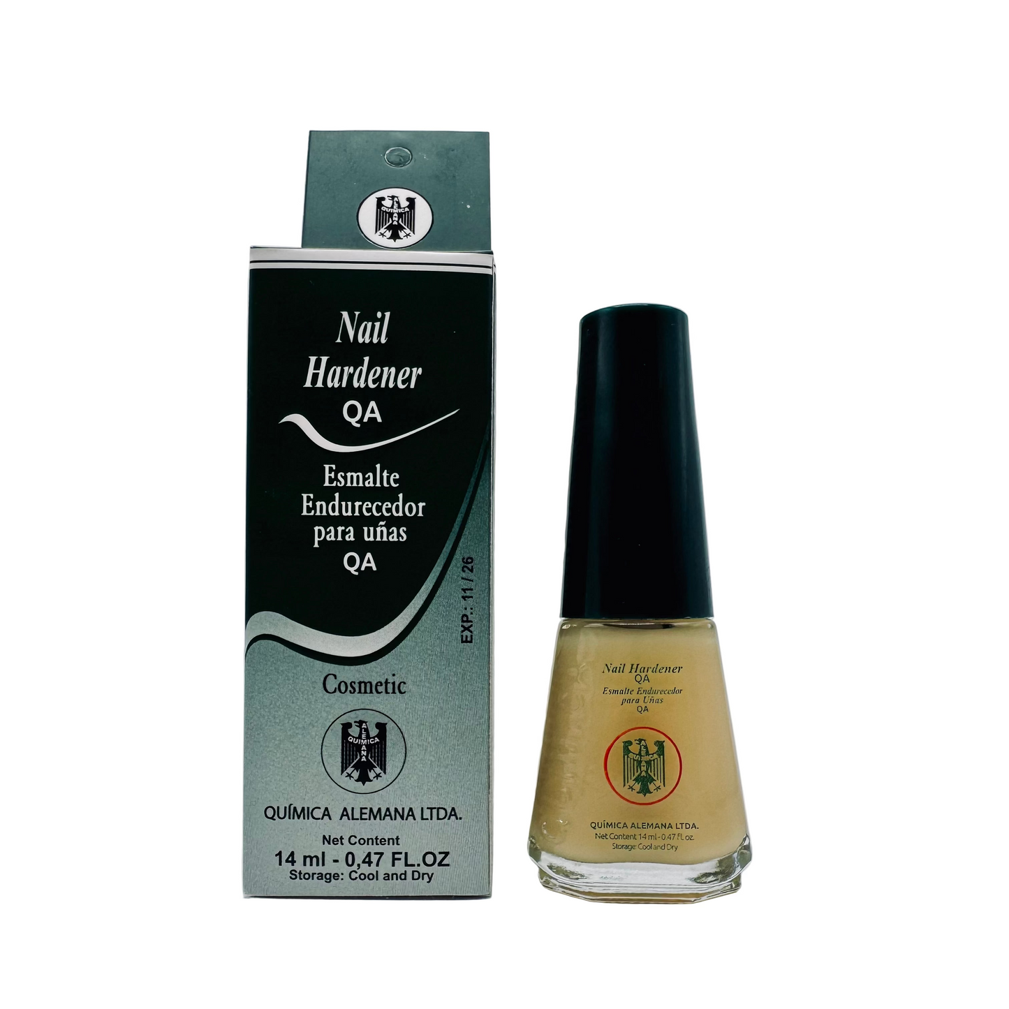 Quimica Alemana Nail Hardener QA 0.47 oz Nail Hardener Pasteur Pharmacy