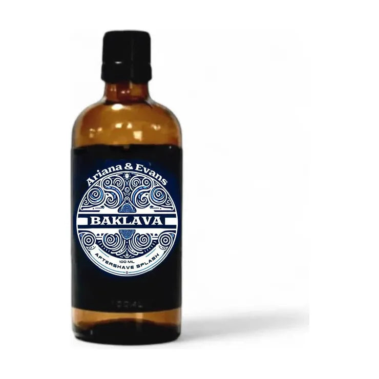 Ariana & Evans Baklava Shaving Collection Shaving Set Pasteur Pharmacy Aftershave Splash 100ml