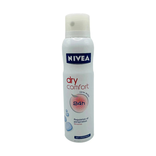 Nivea Dry Comfort 24h Anti Perspirant Spray 150ml Anti-Perspirant Spray Pasteur Pharmacy
