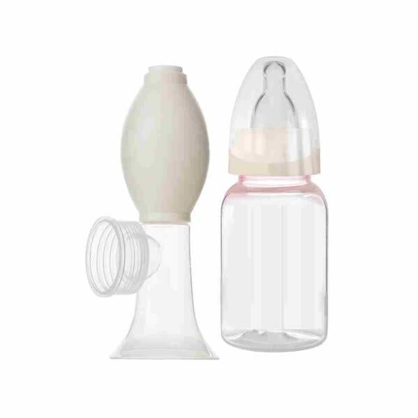 Bambino Manual Breast Pump with PP Bottle - Discreet Nursing Solution for New Parents