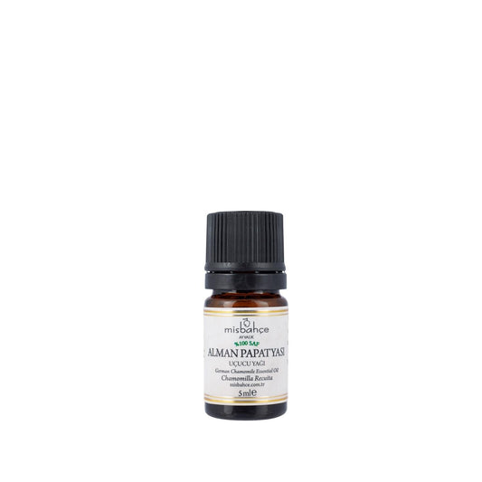 Misbahçe German Chamomile Essential Oil 5ml - Natural Skincare & Aromatherapy Product