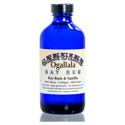 Ogallala Bay Rum & Vanilla Pre Shave - After Shave - Skin Toner 8 Oz After Shave Pasteur Pharmacy