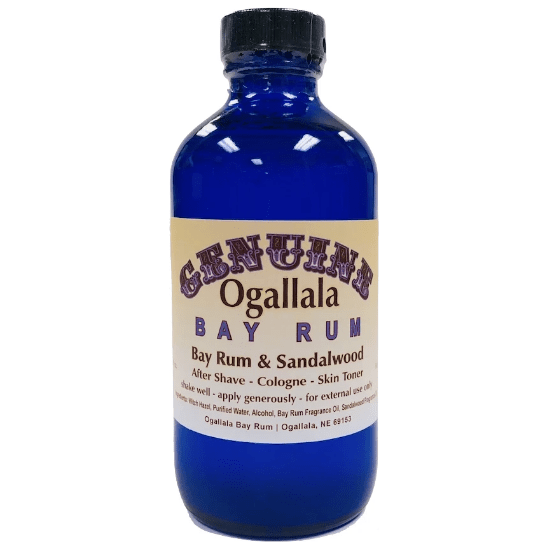 Ogallala Bay Rum & Sandalwood Pre Shave - After Shave - Skin Toner 8 Oz Pre-Shave After Shave - Skin Toner Pasteur Pharmacy