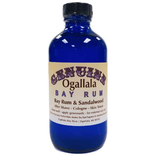 Ogallala Bay Rum & Sandalwood Pre Shave - After Shave - Skin Toner 8 Oz Pre-Shave After Shave - Skin Toner Pasteur Pharmacy