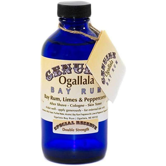 Ogallala Bay Rum, Limes & Peppercorns Double Strength Pre Shave - After Shave - Skin Toner 8 Oz Pre-Shave After Shave - Skin Toner Pasteur Pharmacy