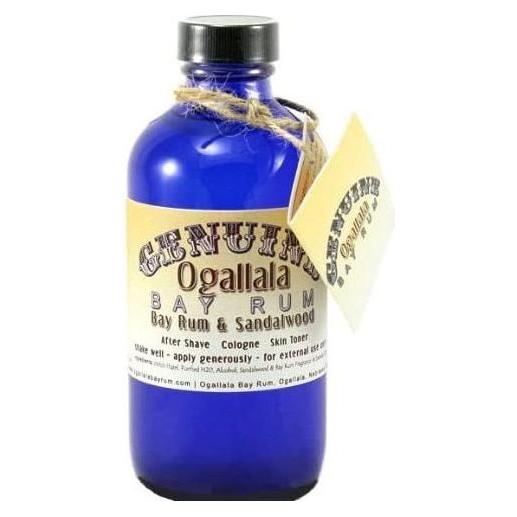 Ogallala Bay Rum & Sandalwood Double Strength Pre Shave - After Shave - Skin Toner 8 Oz Pre-Shave After Shave - Skin Toner Pasteur Pharmacy
