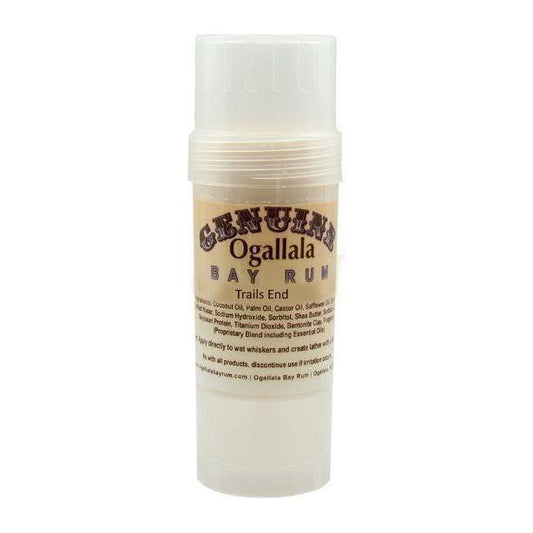 Ogallala Bay Rum Trails End Shaving Stick 2.5 Oz Shaving Stick Pasteur Pharmacy