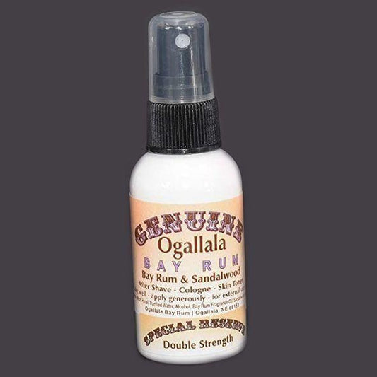 Ogallala Bay Rum & Sandalwood Pre Shave - After Shave - Skin Toner 2 Oz Pre-Shave After Shave - Skin Toner Pasteur Pharmacy